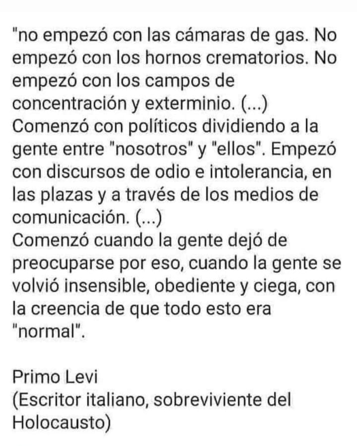El horror