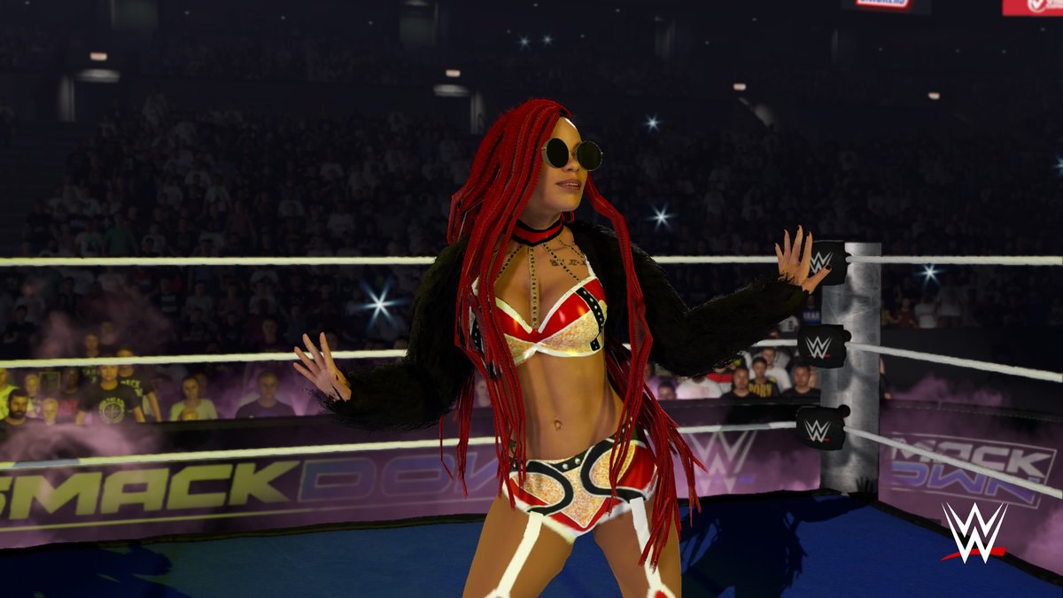 aaronvr40_'s tweet image. THE VIBE 🎤
B-Fab ( @TheVibeBri ) Smackdown 17/1/2025 gear is now in #WWE2K24 CC &amp;lt;3
Hashtags:
#BFab
#TheStreetProfits
#MichinMiaYim
