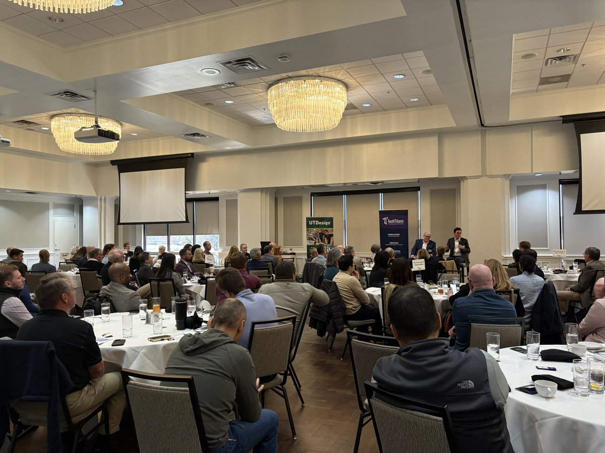 UTDesign proudly sponsored “The Economy: What Can You Expect in 2025?”, a <a href="/TechTitansTexas/">Tech Titans</a> Luncheon featuring Bill Adams, SVP and Chief Economist at Comerica Bank. This event explored key economic trends and strategies to navigate challenges in the New Year.

#utdcapstone #utd