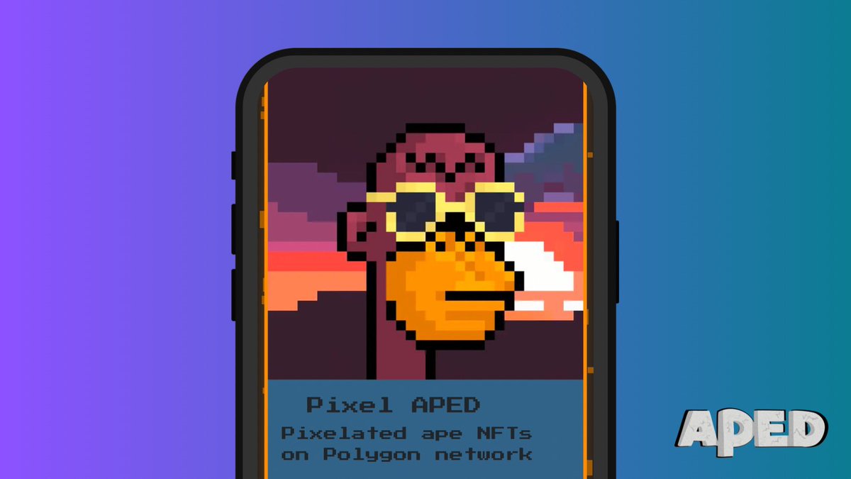 #PIXELAPED 🦍 APED 🦍 #Pixel 
apedpfp.xyz