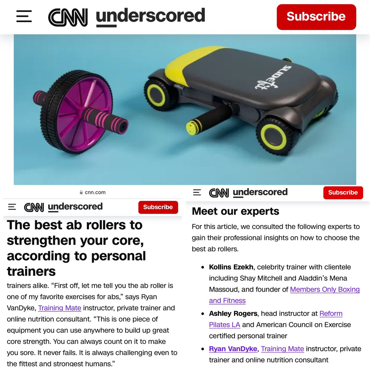 ryanvandyke's tweet photo. Thank you @cnn @CNNUnderscored for the mention via @TrainingMate 

Article link: https://t.co/reLSnXRQKq https://t.co/IAEcVbpE1F