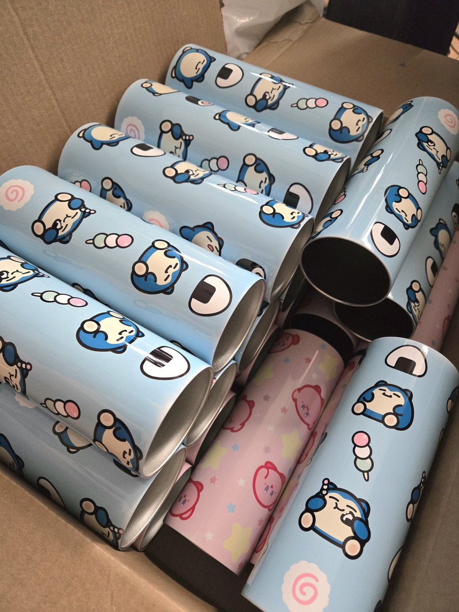 Tomato_Tomago's tweet photo. Tumbler restock in stores coming soon. #Pokemon #snorlax #pokemonfanart https://t.co/xnDbUaC7K0