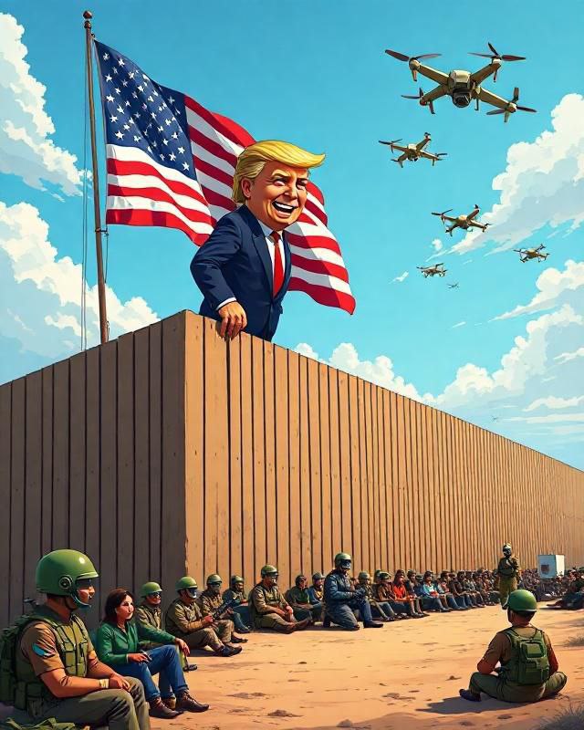 Trumpswall_CTO's tweet photo. @WallStreetApes "No more illegal immigrants, folks. The #TrumpsWall is BIG, it’s BEAUTIFUL, and it’s WORKING! Support it with $TWALL! 🇺🇸 #MAGA #BuildTheWall"
https://t.co/qzSfkjpbiA https://t.co/s5DhayWtOw