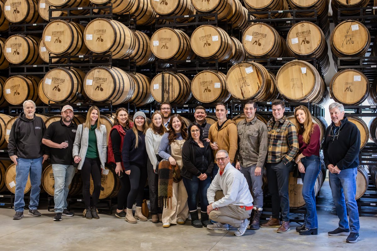 LitchfieldDist's tweet photo. Big thanks to the team from Berkshire Brewing Company, our new distributor in Massachusetts, for spending much of the day with us. We look forward to mutual success in 2025! #spiritofhardwork https://t.co/jUoQ0VIKiW