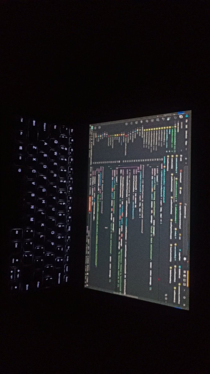 _anasdev's tweet photo. Mention one disadvantage of coding at night... 👇👇

#developer #coding #javascript #Trending #TrendingNow #Web3 #Web3Community #crypto https://t.co/UVBH8mgXOy
