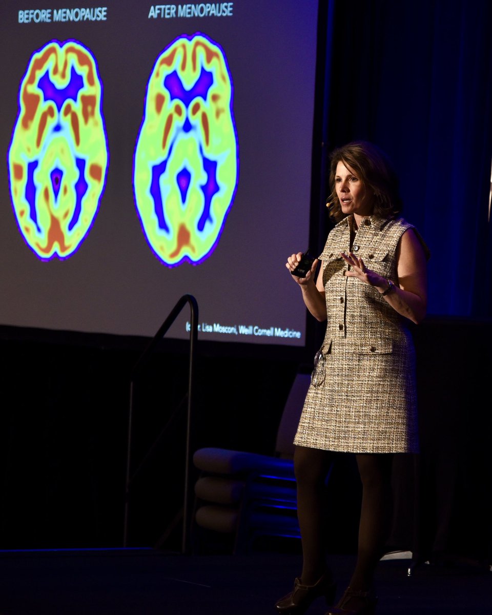 lowcarbusa's tweet photo. Fascinating presentation, entitled “Menopause Brain,” by @AnnetteBosworth. 

Day 1 of the Symposium for Metabolic Health is focused on Women’s Health.
#smhboca2025 https://t.co/AeqiF3JUYh