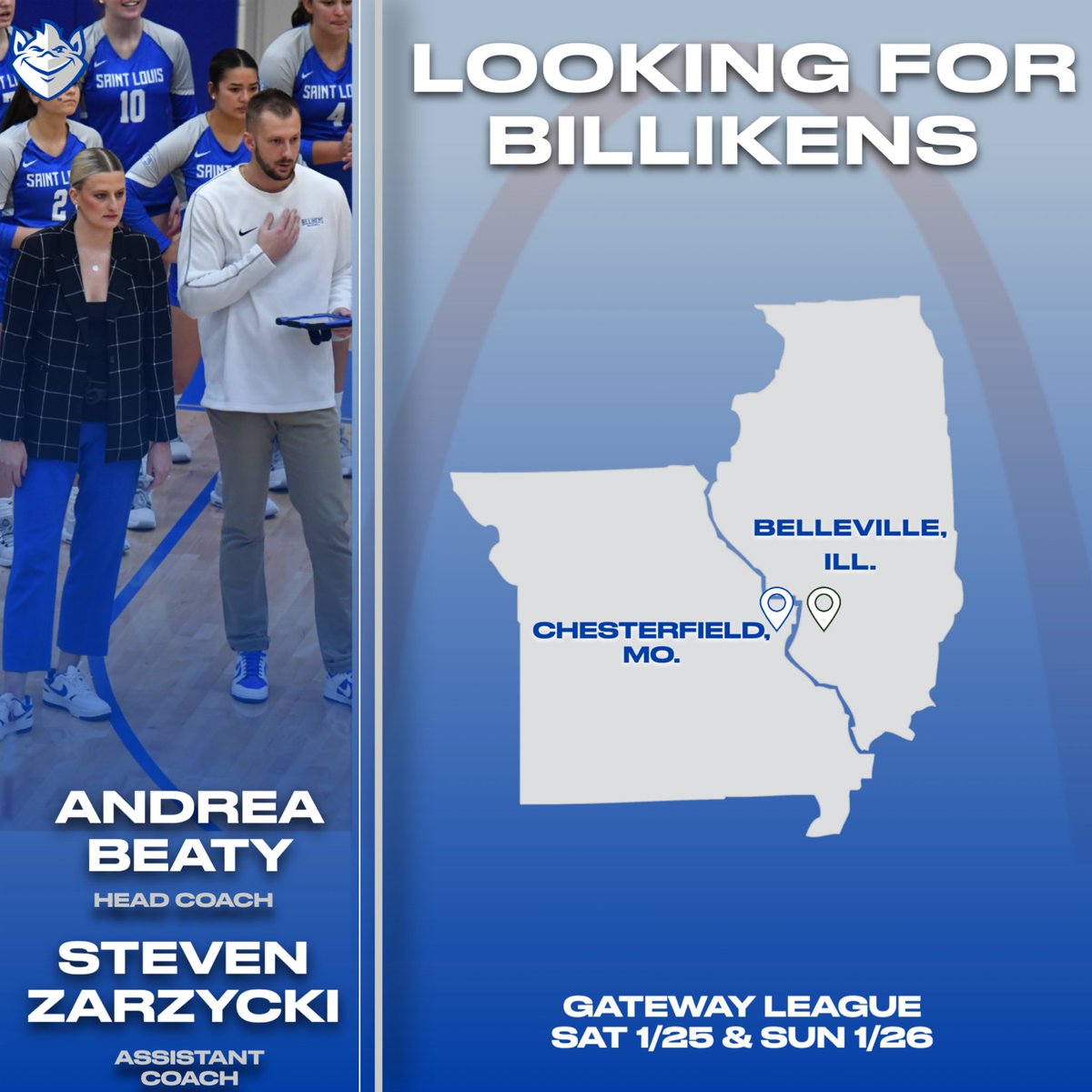 SLU Volleyball tweet media