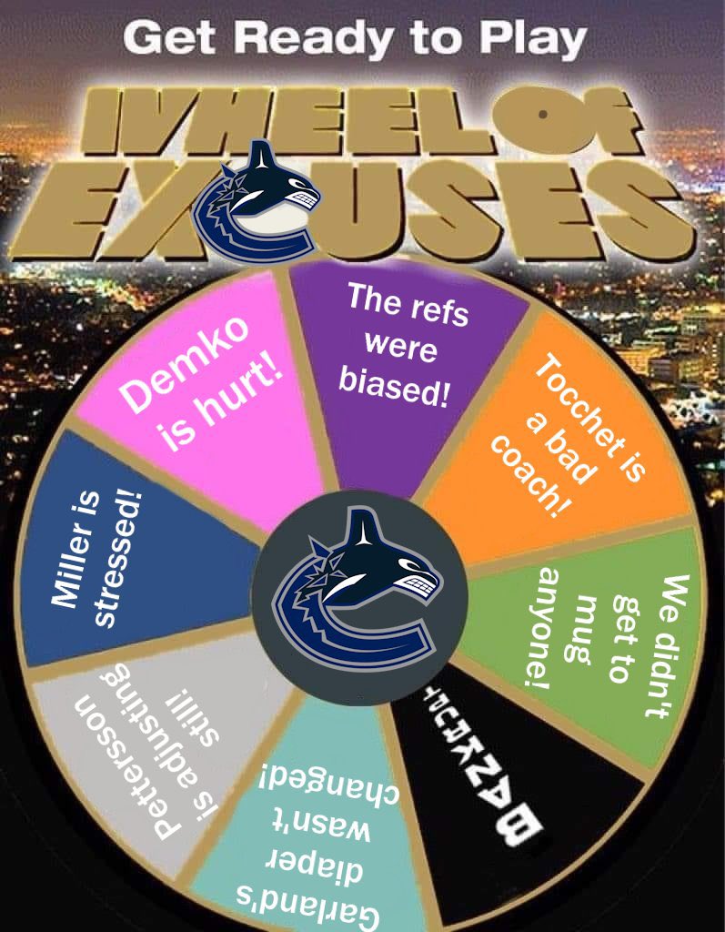 #Canucks 
#LetsGoOilers