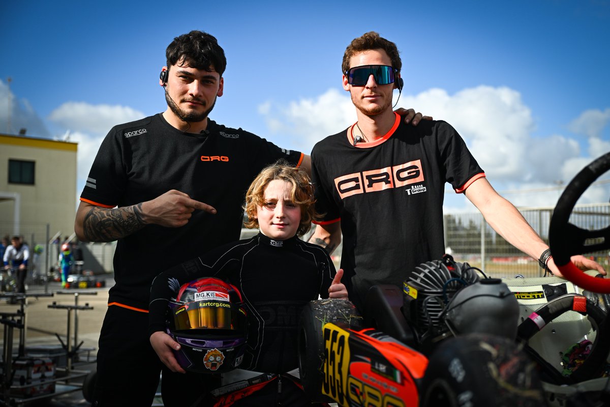 The 2025 season could not have started better for CRG Black Mirror 🤩

Fantastic POLE 💥 in the 60 MINI with Achille Rea &amp; his victory in the 1st Heat

⏭️ Long day of Heats ahead of us

#CRG #karting #sparco #newline #tillett #starlane #luckydesign #PrismaElectronics #wskarting