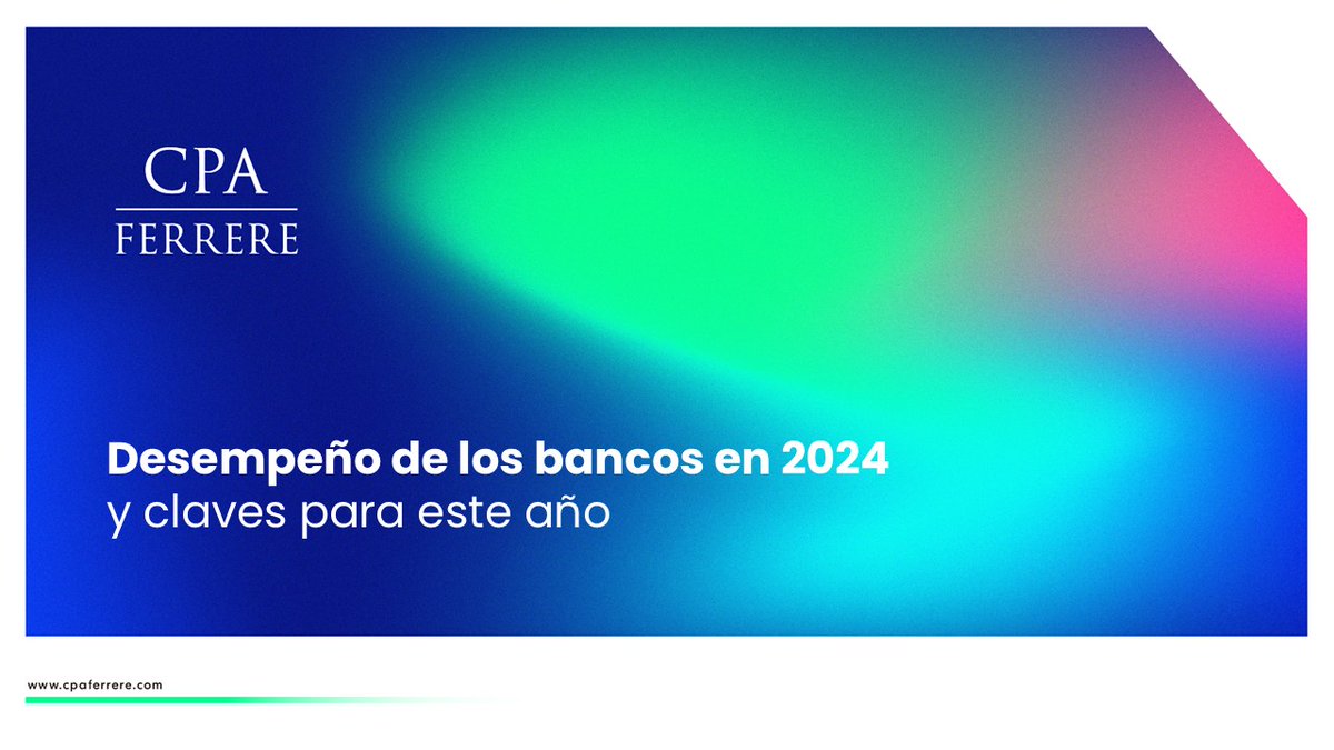 CPA FERRERE (@cpa_ferrere) on Twitter photo #URUGUAY El viernes 23/1 el BCU publicó los boletines informativos del sistema bancario del año cerrado a diciembre 2024.
Abajo encuentran un análisis del desempeño del BROU y de los bancos privados en 2024 y claves para 2025.
<a href="/AlfonsoCapurro/">Alfonso Capurro</a> <a href="/InesMailhos/">María Inés Mailhos</a> <a href="/camilaboada_/">Camila</a>
🧵👇 #URUGUAY El viernes 23/1 el BCU publicó los boletines informativos del sistema bancario del año cerrado a diciembre 2024.
Abajo encuentran un análisis del desempeño del BROU y de los bancos privados en 2024 y claves para 2025.
<a href="/AlfonsoCapurro/">Alfonso Capurro</a> <a href="/InesMailhos/">María Inés Mailhos</a> <a href="/camilaboada_/">Camila</a>
🧵👇