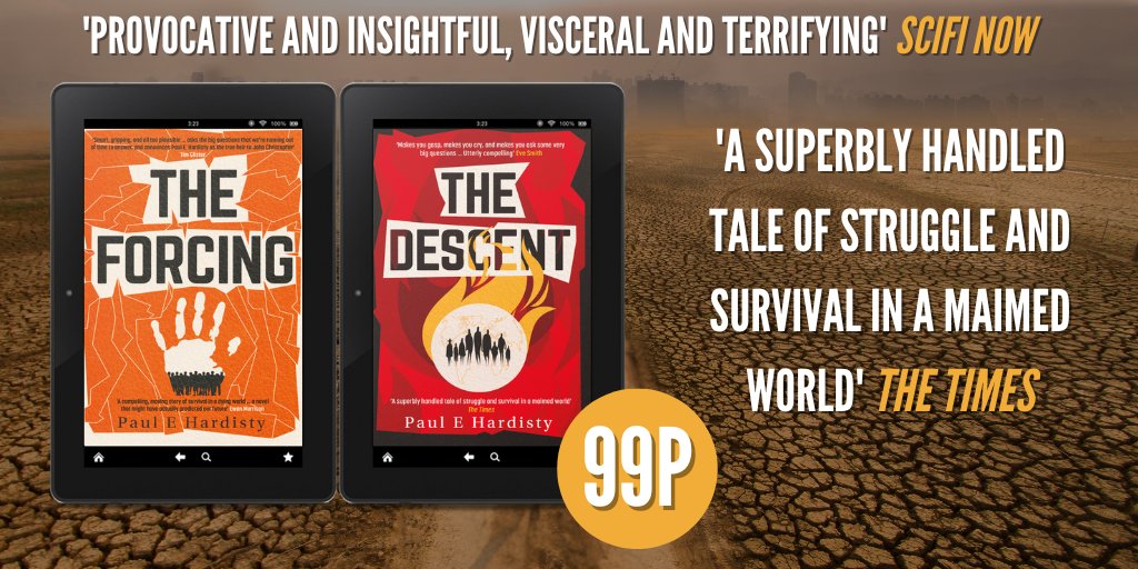 OrendaBooks's tweet photo. @hardisty_paul's jaw-dropping, passionate and provocative #TheForcing & #TheDescent are on #SALE on @Kobo!
#ClimateEmergency #thrillers that will leave you BREATHLESS…
🔥https://t.co/fbPXzcqZaJ
😱 https://t.co/K4OdNIPATz
#Dystopian #SFF #BookTwitter #TheForcing #TheDescent https://t.co/DdWVLId32y