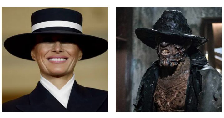 FamousStarwolf's tweet photo. These two people are the same 😳

Jeepers Creepers

#Trump 
#TrendingNow https://t.co/ovnSpFFgaC