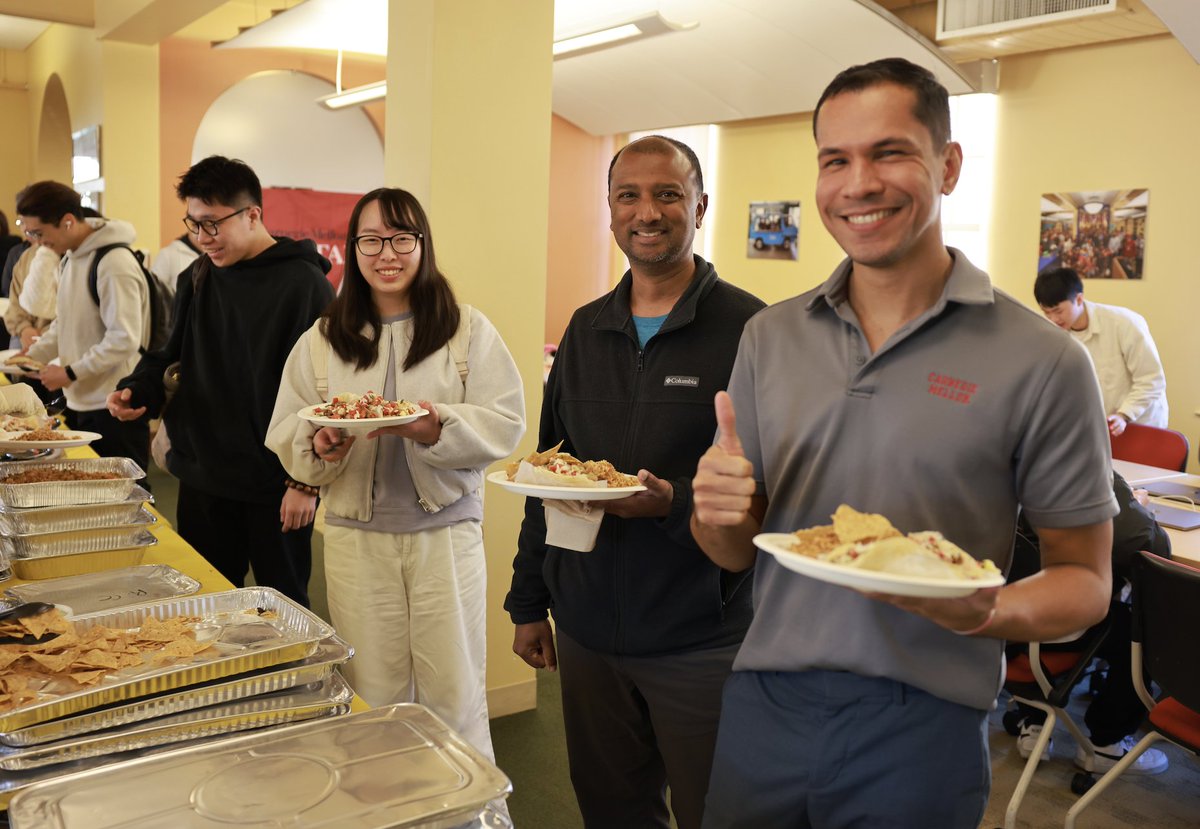 Last week we welcomed students, staff, and faculty back to campus for the Spring semester with a delicious taco lunch. We’re thrilled to welcome our new cohort of students and excited to see so many returning faces. Here's to a semester full of learning, growth, and community!