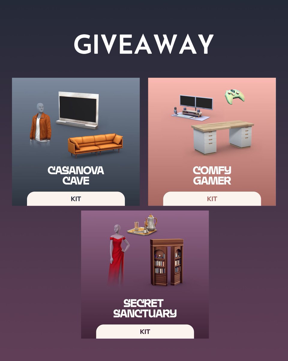 madlensims's tweet photo. Giving away 3 codes! Thanks to the #EACreatorNetwork

1. Comment which one you'd like
2. Follow me
3. Like/retweet this post

Ends on Sunday 12pm PST!
#EAPartner #Ad https://t.co/HonRYkZkgO
