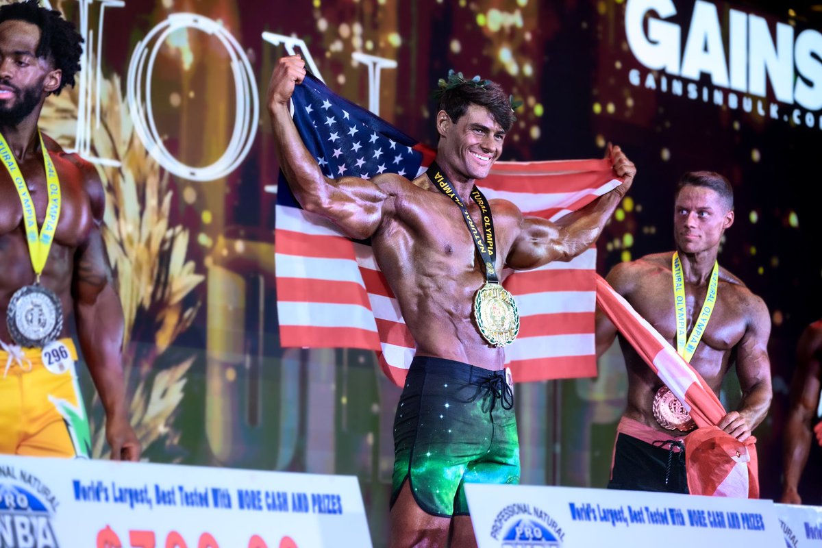 Men’s Physique Natural Olympia Champion