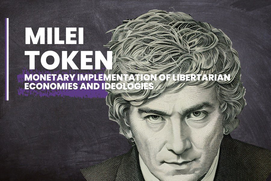 MILEItokeneth's tweet image. Que mejor manera que apoyando una moneda en su honor y siguiendo la lógica libertaría! $MILEI puede ser el comienzo de la ola crypto en Argentina!

Viva la libertad