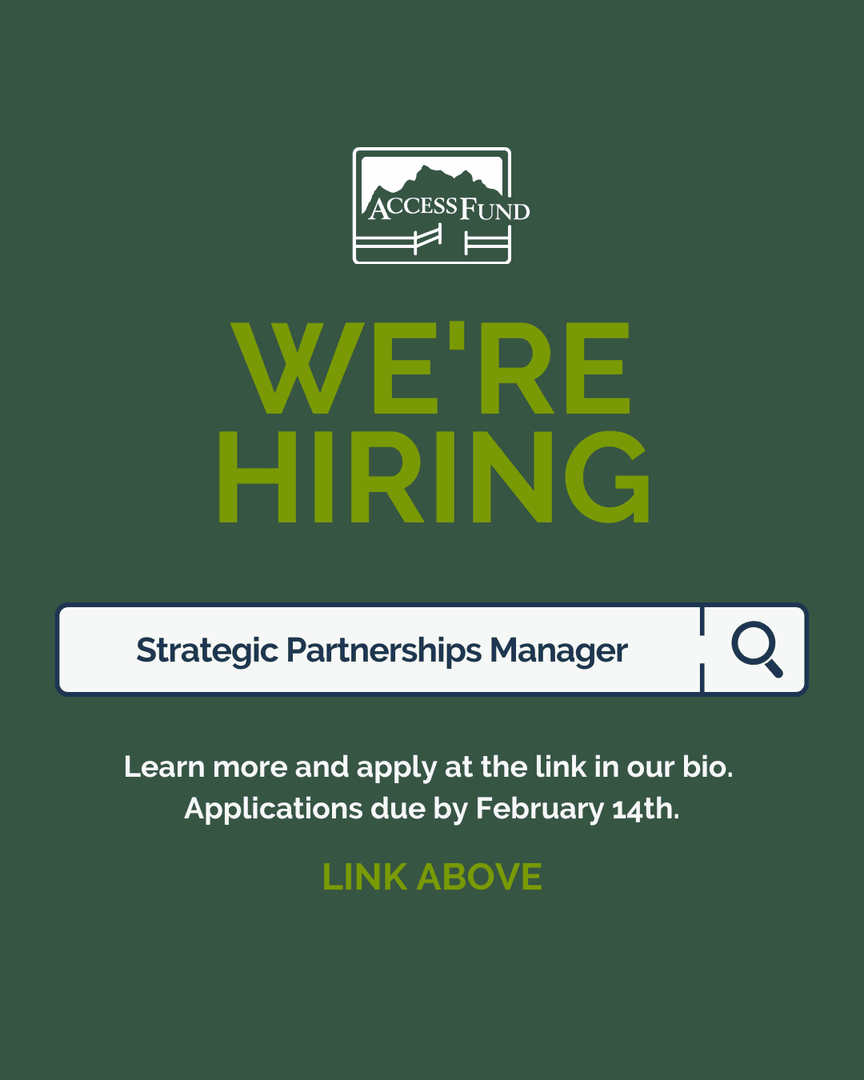 Access Fund tweet media