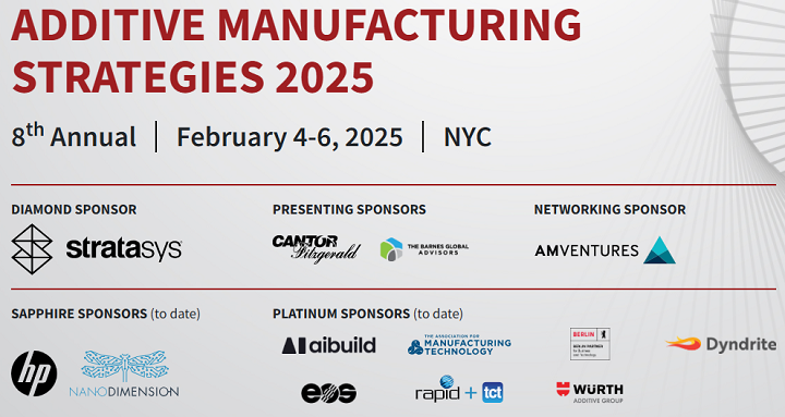 Additive Manufacturing Research (@amresearch_) on Twitter photo Additive Manufacturing Strategies is in 10 days! Thanks to our media sponsors <a href="/3dheals/">3DHEALS</a> @Wi3DP <a href="/MetalAMMag/">Metal AM</a> <a href="/3DAdept/">3D Adept Media</a> <a href="/VoxelMatters/">VoxelMatters</a> <a href="/3Dnatives/">3Dnatives</a> <a href="/develop3d/">DEVELOP3D</a> <a href="/All3DP/">All3DP</a> <a href="/AMChronicle/">AM Chronicle</a> <a href="/TheTCTMagazine/">TCT Magazine</a> <a href="/3dprintindustry/">3D Printing Industry</a> <a href="/AddMfgMedia/">Additive Manufacturing Media</a> <a href="/DEeditor/">Digital Engineering 247</a> <a href="/3Druck/">3Druck.com</a> <a href="/namicsg/">National Additive Manufacturing Innovation Cluster</a> <a href="/ttranpham/">Tuan TRANPHAM</a>
additivemanufacturingstrategies.com Additive Manufacturing Strategies is in 10 days! Thanks to our media sponsors <a href="/3dheals/">3DHEALS</a> @Wi3DP <a href="/MetalAMMag/">Metal AM</a> <a href="/3DAdept/">3D Adept Media</a> <a href="/VoxelMatters/">VoxelMatters</a> <a href="/3Dnatives/">3Dnatives</a> <a href="/develop3d/">DEVELOP3D</a> <a href="/All3DP/">All3DP</a> <a href="/AMChronicle/">AM Chronicle</a> <a href="/TheTCTMagazine/">TCT Magazine</a> <a href="/3dprintindustry/">3D Printing Industry</a> <a href="/AddMfgMedia/">Additive Manufacturing Media</a> <a href="/DEeditor/">Digital Engineering 247</a> <a href="/3Druck/">3Druck.com</a> <a href="/namicsg/">National Additive Manufacturing Innovation Cluster</a> <a href="/ttranpham/">Tuan TRANPHAM</a>
additivemanufacturingstrategies.com