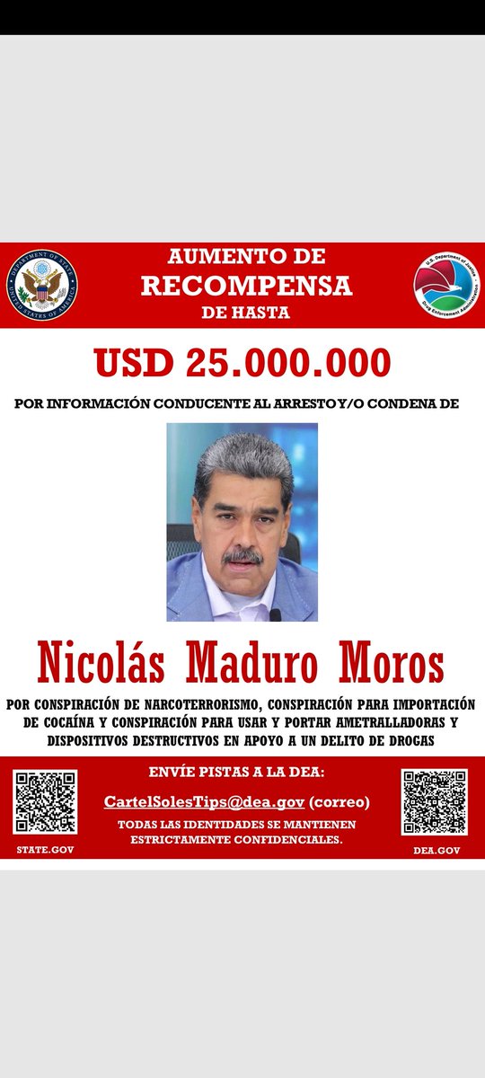Pilot! (@rdepablos) on Twitter photo #Trending #Narcos #Dictadura
state.gov/nicolas-maduro… #Trending #Narcos #Dictadura
state.gov/nicolas-maduro…