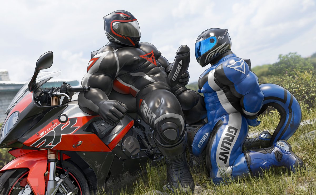 takahiro_si's tweet photo. bike cruising~
seeing them playing outdoor is quite turned me on ngl, maybe something to do with the thrill of the risk, and see the bottom's eager surrender 🥴

8 full HD image version
5 comic pages

this past reward 28 September
only available on my store
check my profile