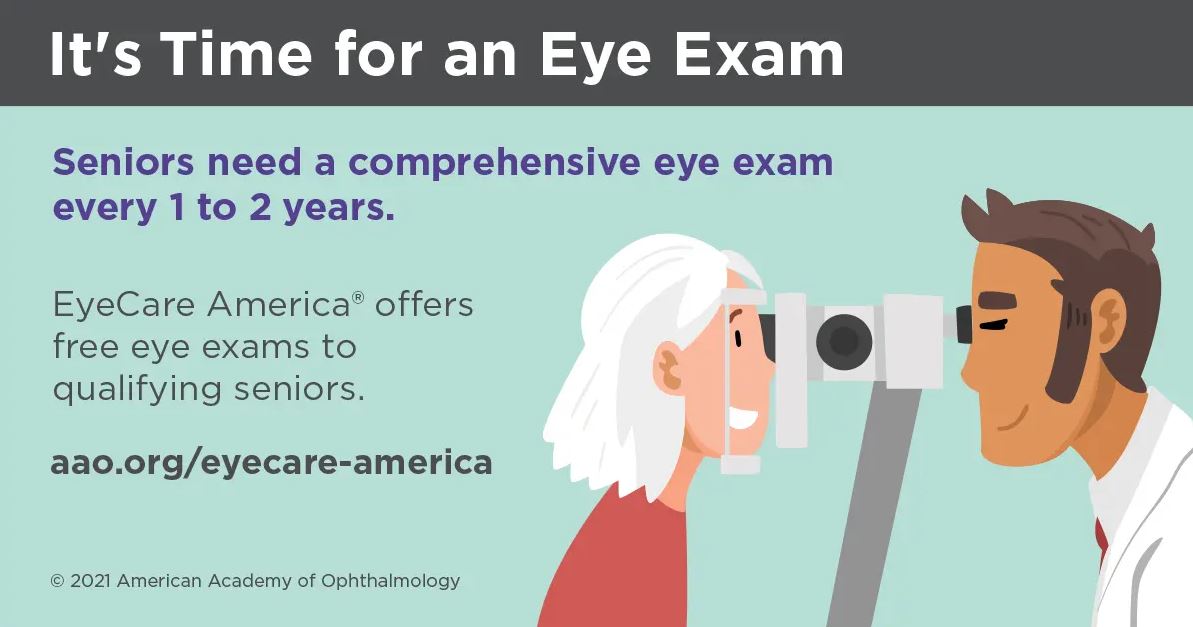 The best way to avoid blinding eye disease is early diagnosis. Can't afford an eye exam? EyeCare America can help: ow.ly/A2FW50UI94C 

#eyecareamerica #eyehealth #healthtips #eyeexam #glaucoma #cataracts #GlaucomaAwarenessMonth