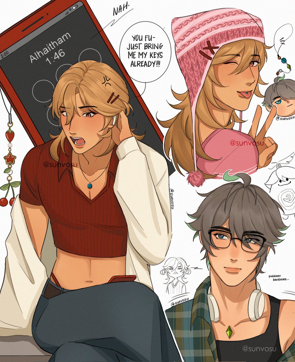 #haikaveh they're so fun to draw
