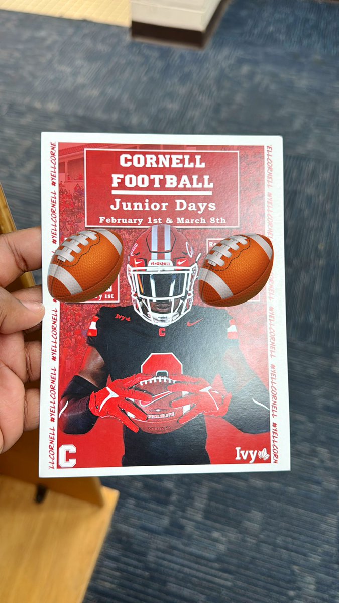 Dylan Redick (@dylan_taylor73) on Twitter photo Thanks to <a href="/BigRed_Football/">Cornell Football</a> for the invite to junior days <a href="/JaredBackus1/">Jared Backus</a> <a href="/OwlBuzz/">MUS Athletics</a> <a href="/CSmithScout/">Chris Smith</a> <a href="/NldSports/">NLD Sports Academy</a> Thanks to <a href="/BigRed_Football/">Cornell Football</a> for the invite to junior days <a href="/JaredBackus1/">Jared Backus</a> <a href="/OwlBuzz/">MUS Athletics</a> <a href="/CSmithScout/">Chris Smith</a> <a href="/NldSports/">NLD Sports Academy</a>