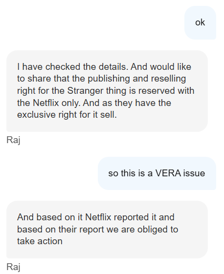 DrYoYo's tweet photo. I guess @netflix does not honor federal law and the First Sale doctrine.  Don't sell used Stranger Things DVDs, Netflix will strike your eBay account.   [CRM 1500-1999
1854.] https://t.co/VH78MDce4O