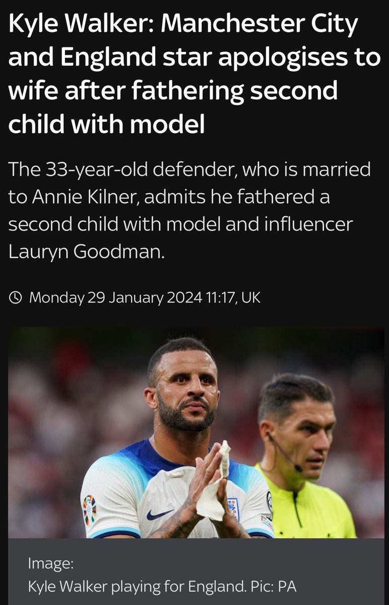 LiamLiamWheeler's tweet photo. @FabrizioRomano Weird Lauryn and the kids didn’t get a shout out 🤔 https://t.co/GV7Gwgc7S2