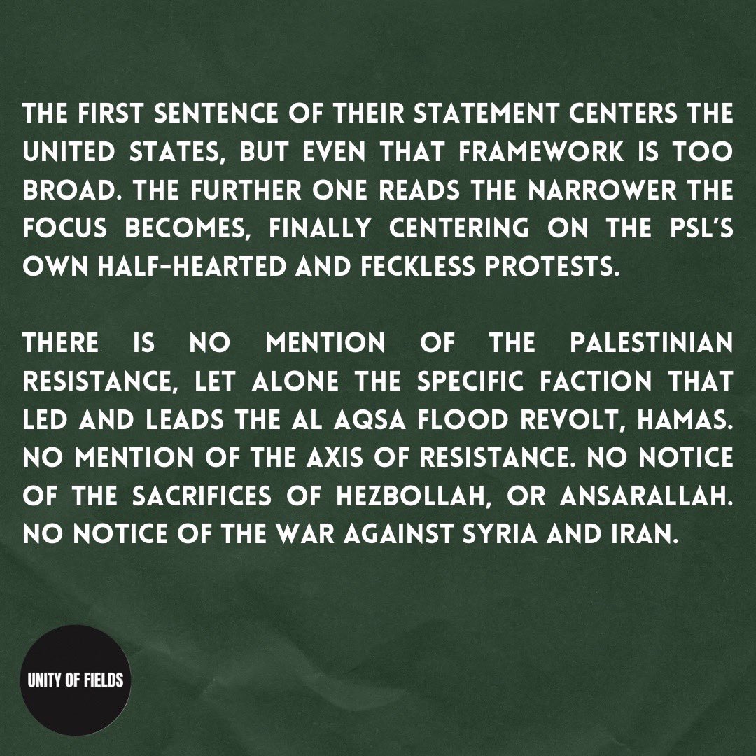 BLFChicago's tweet photo. 🔴Repost of the article

"PSL's Counter-Insurgency in the Palestine Movement"

@unityoffields 

#psl #principledunity #Palante #chicago #puertorico https://t.co/ow6CHl3e6l