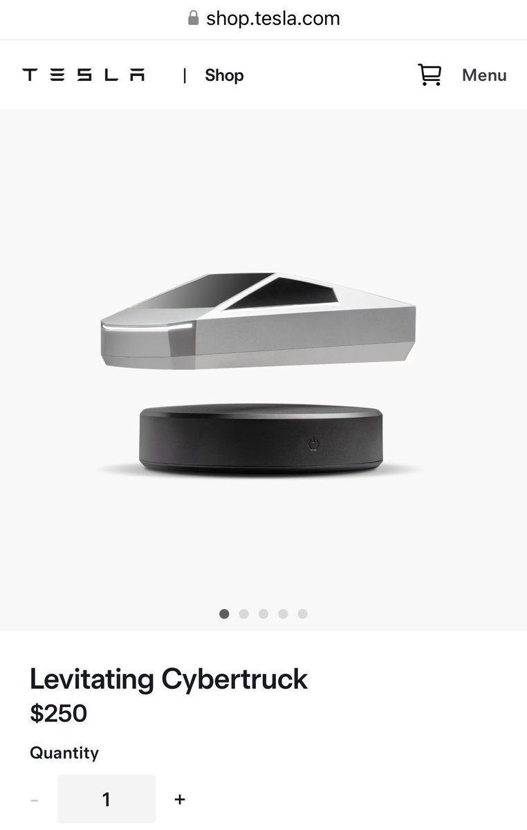 Kayle_not_Kale's tweet photo. Levitating CyberTruck back in stock! #Cybertruck #Tesla

 https://t.co/I67VtSL6Yz https://t.co/j0YlKoD7Zh
