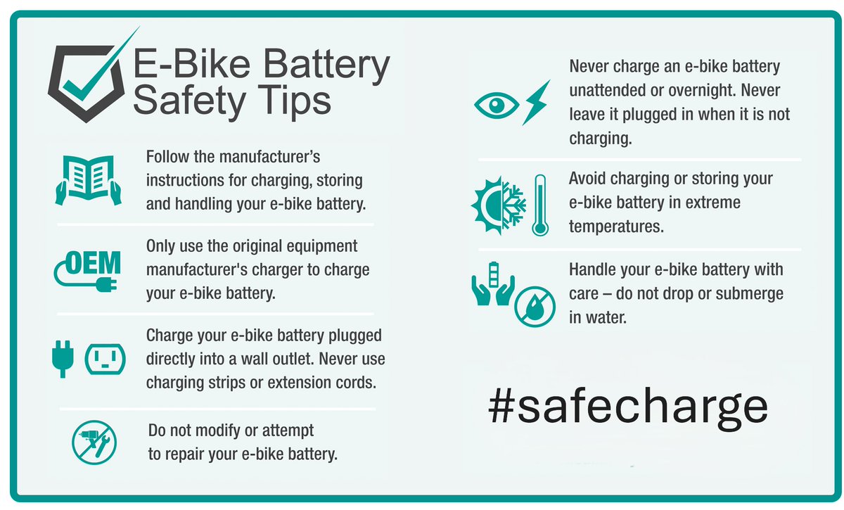 In the event of an e-bike, e-scooter or lithium-ion battery fire – Do not attempt to extinguish the fire. Get out, stay out, call 999.
#safecharge