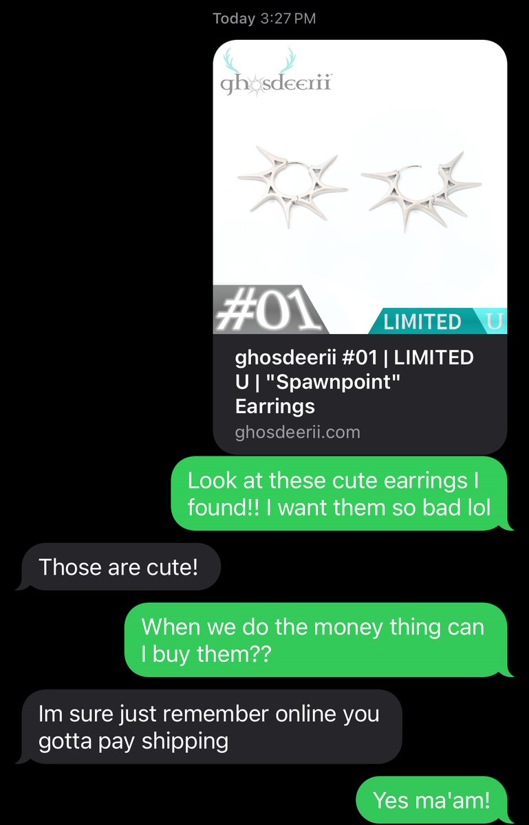 Creature_X3's tweet photo. I CAN'T FIND THE ORIGINAL TWEET BUT OMG MY MOM IS LETTING ME GET THEM https://t.co/8JFpYytYqH