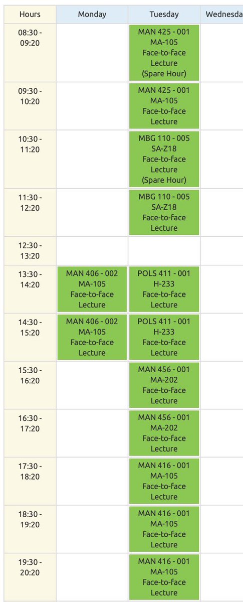 salı gününün rahatsız edicilik