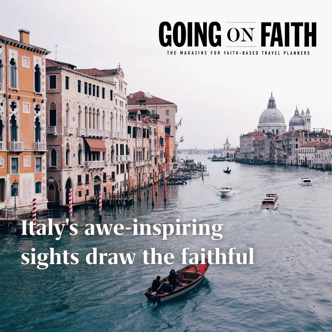 GoingOnFaithPub's tweet photo. 🇮🇹 ✨ Take your group on a journey through Italy, where faith and cultural collide. From touring awe-inspiring basilicas to savoring local flavors, here's how your faith-based groups can live 'la dolce vita' in Italy.
Get the full article here: https://t.co/ivZHmGF91y https://t.co/sJDX9WOlj4