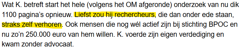 BPOC2O2O's tweet photo. En dat 👇zeker op de #bpoc2020-methode doen, net als met die '80 agenten' en de vele andere #fakeverhoren? 😅 https://t.co/sggOpWUFCf