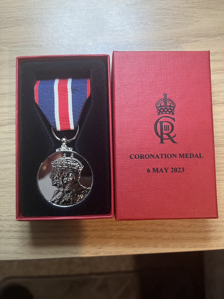 Chasburn21's tweet photo. King’s coronation Medal well deserved https://t.co/JGyHkN8mrZ