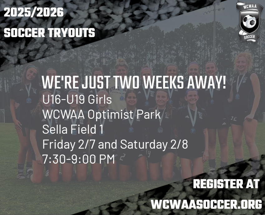 wcwaasoccer's tweet photo. Don't miss out! There's still time. https://t.co/pCugu4AlSy