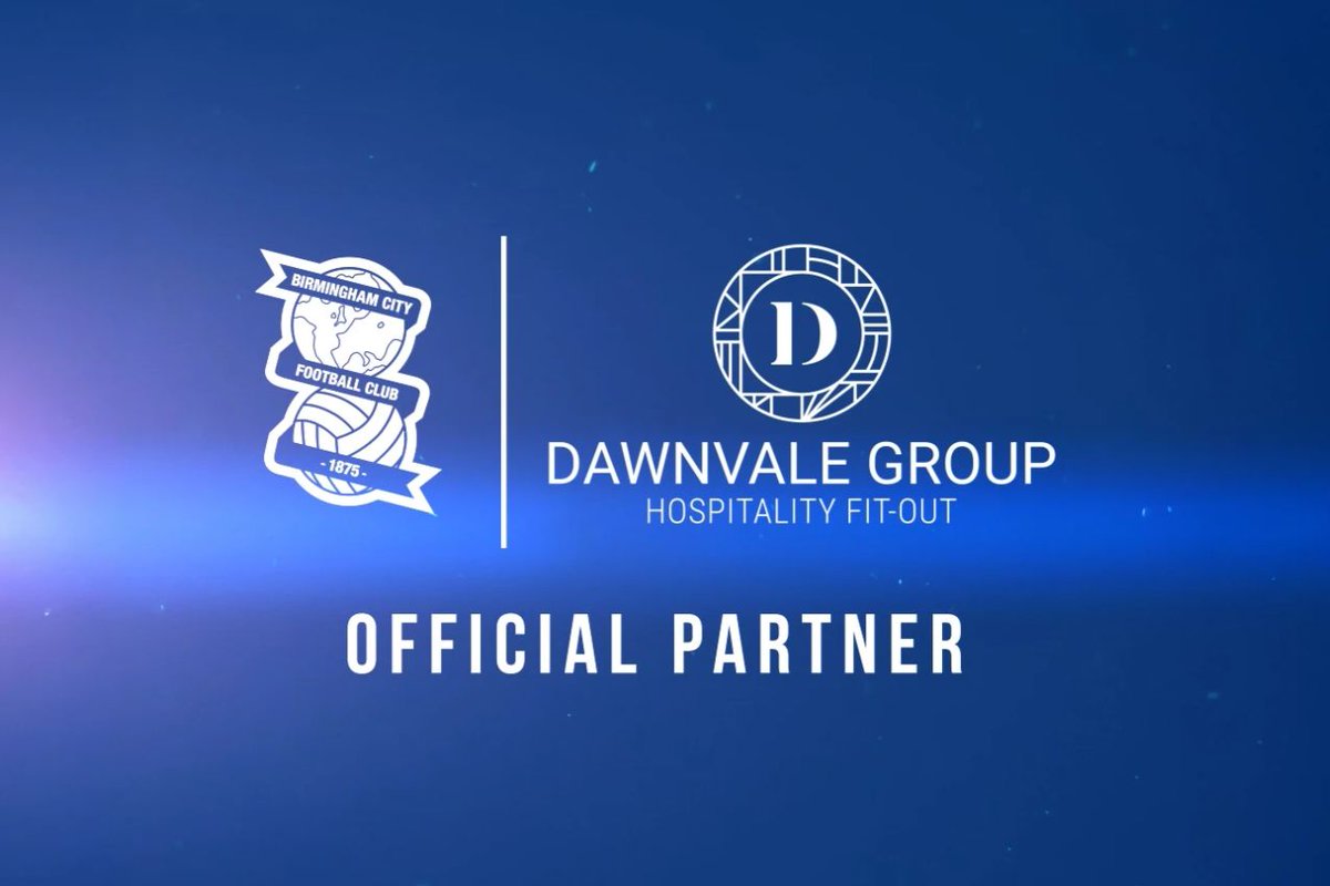Dawnvale's tweet photo. Dawnvale Becomes an Official Partner of Birmingham City FC!

We’re thrilled to announce our official partnership with Birmingham City Football Club, strengthening our relationship with this ambitious club. https://t.co/amSWM5h1SR