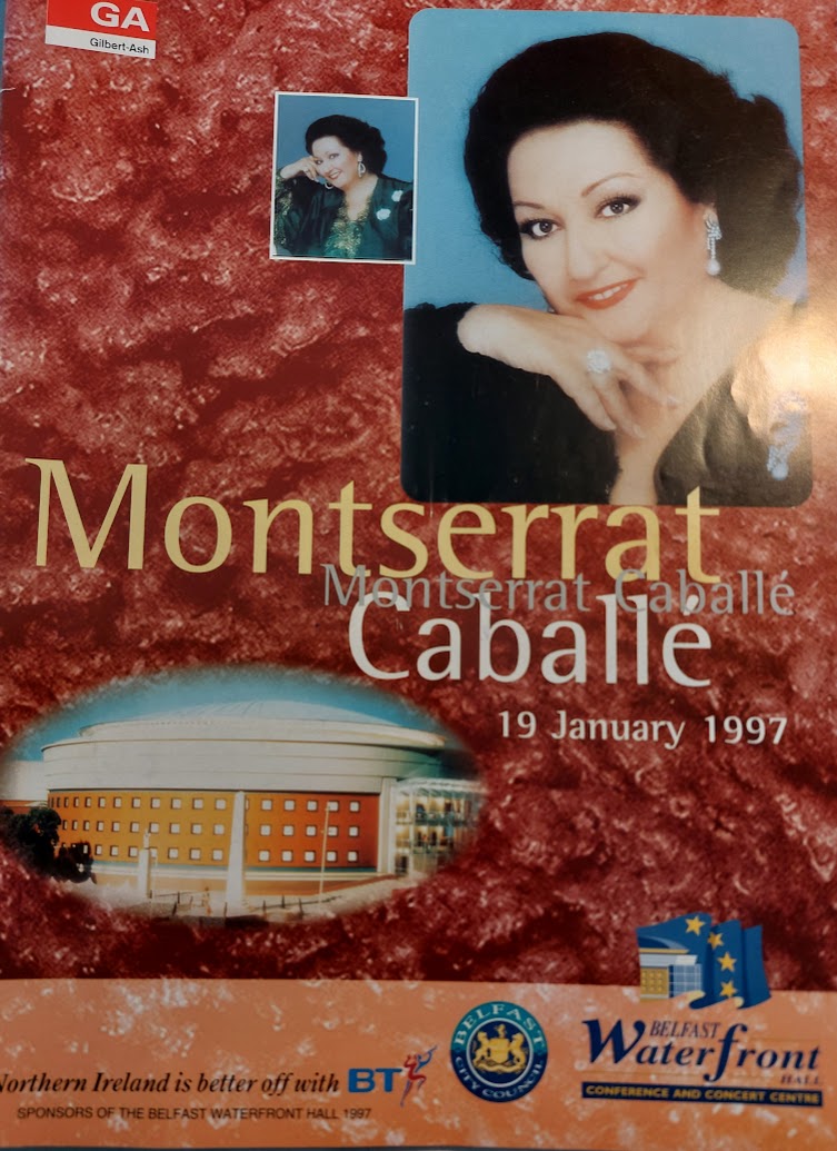 doc_malone2004's tweet photo. @UlsterOrchestra @Waterfront_Hall I was fortunate to be present at all three of the opening concerts that weekend. Unfortunately, Monserrat Caballe was indisposed and her place was taken by Lesley Garrett. https://t.co/CEwEID2BOZ
