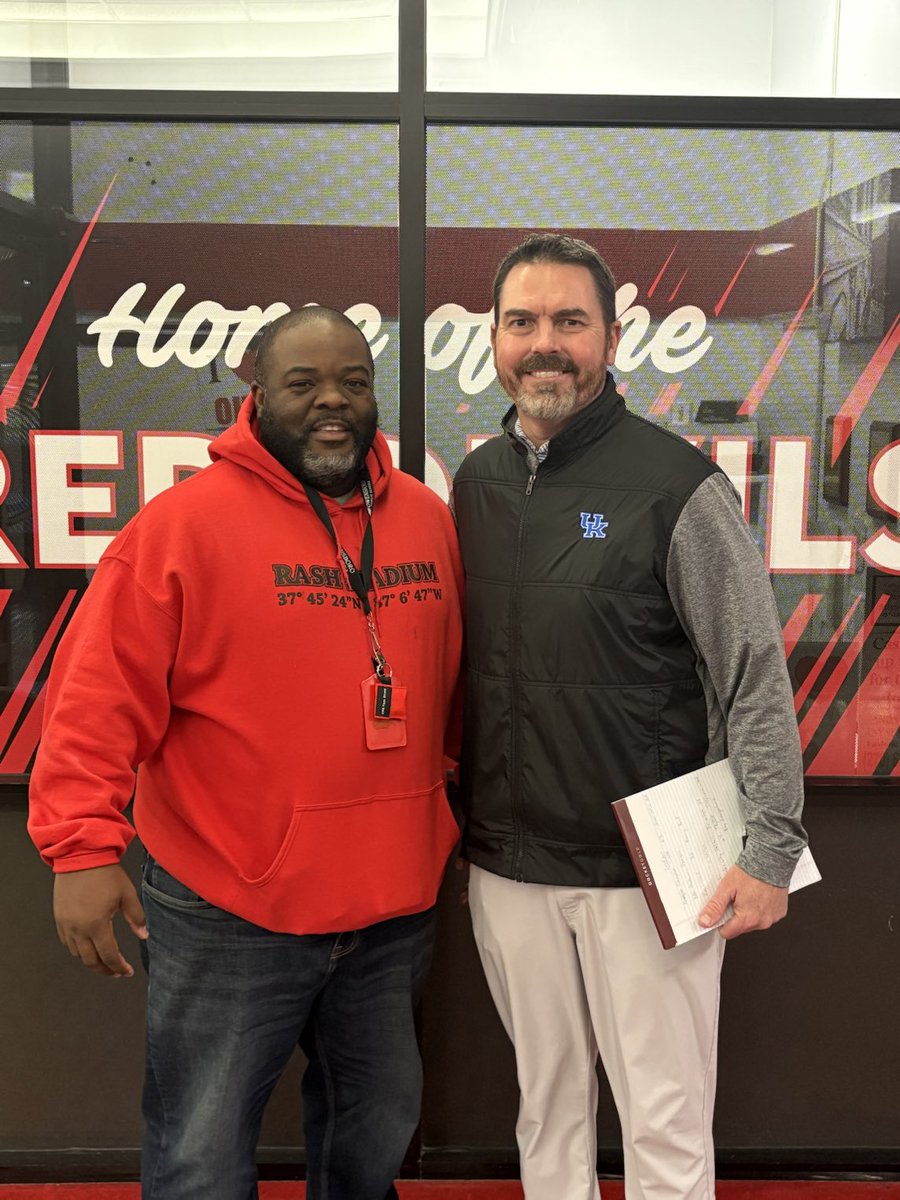 Mark Perry (@coachperry_uk) on Twitter photo Good to meet with Coach Drew Hall at Owensboro High School today. Always enjoy hearing about the Red Devil’s Program!! <a href="/SrHighFootball/">Owensboro Football</a> #BBN Good to meet with Coach Drew Hall at Owensboro High School today. Always enjoy hearing about the Red Devil’s Program!! <a href="/SrHighFootball/">Owensboro Football</a> #BBN