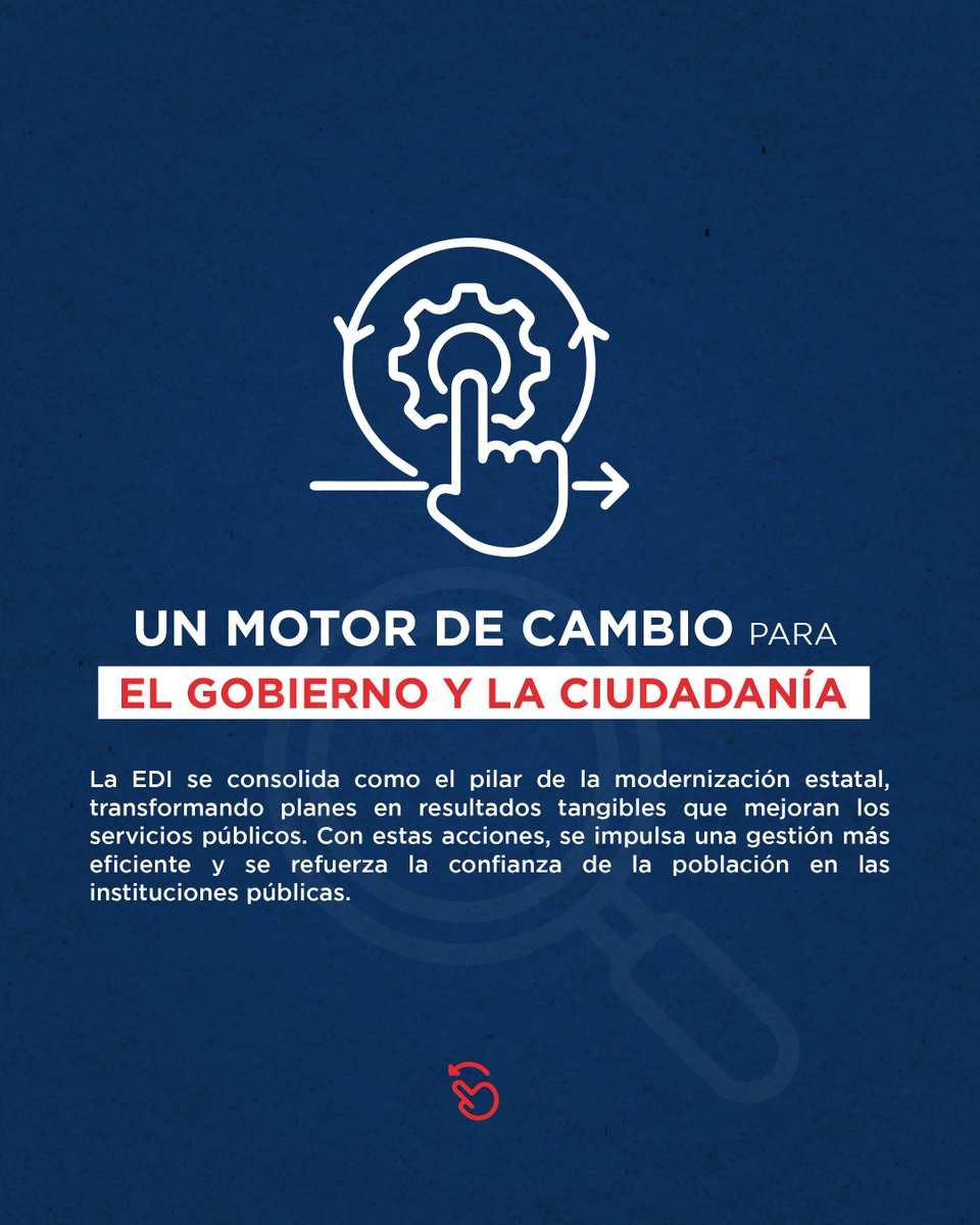En el primer Consejo de Ministros de este 2025, se oficializó la nueva metodología de la #EDI y se definieron acciones concretas para maximizar su impacto, incluyendo acuerdos de desempeño institucional, seguimiento trimestral y un esquema de incentivos basado en resultados.