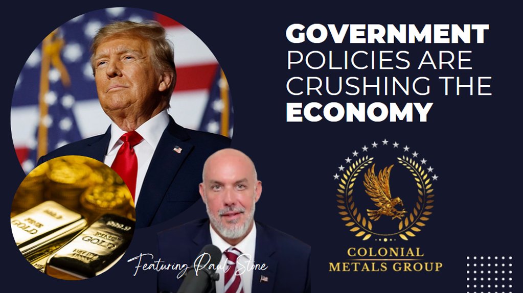 HowToInvestGold's tweet photo. Paul Stone of Colonial Metals Group: Government Policies Are Crushing the Economy: https://t.co/9g7pTKfUJn
#PaulStone #ColonialMetalsGroup #RightSideBroadcastingNetwork #RSBN #USEconomy #ProtectYourWealth https://t.co/vehMVecSDo