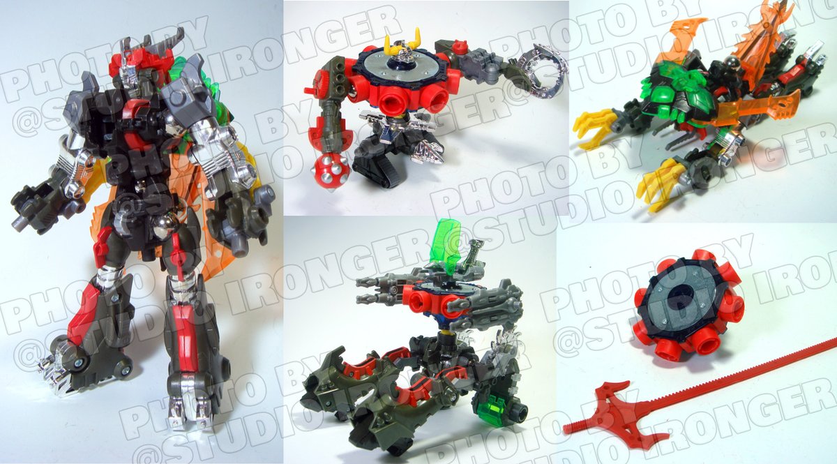 ミクロマン=マグネパワーズ・ジャイアントアクロイヤー。宿敵アクロ