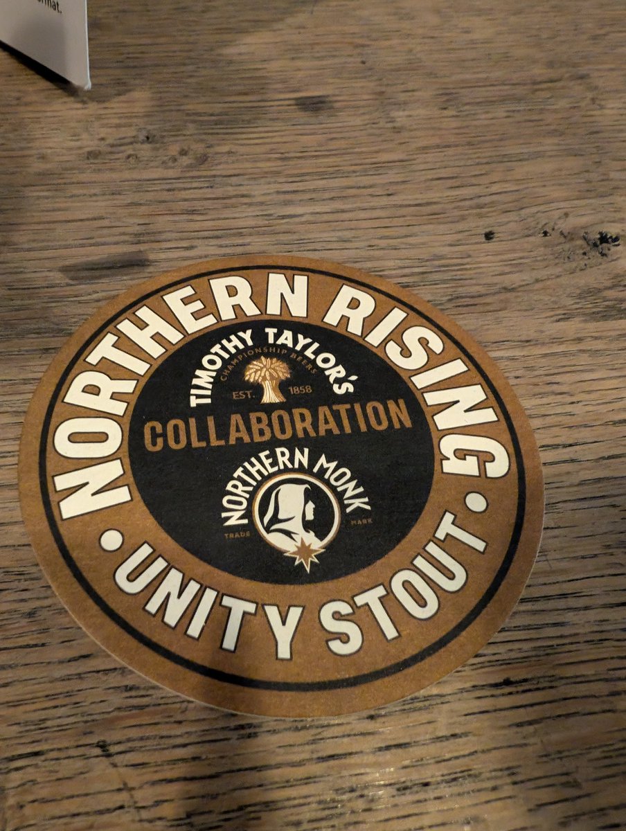 Delicious beers at <a href="/NMBCoRefectory/">Northern Monk Refectory LDS</a> by @nmbco superb staff and superb bar experience.  Very well done.