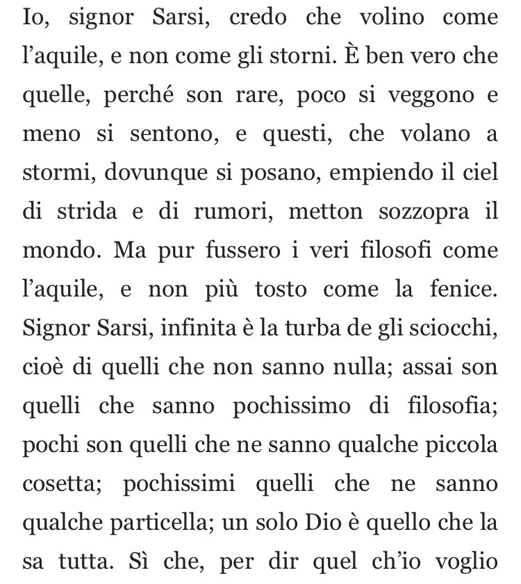 G.Galilei - “Il saggiatore”