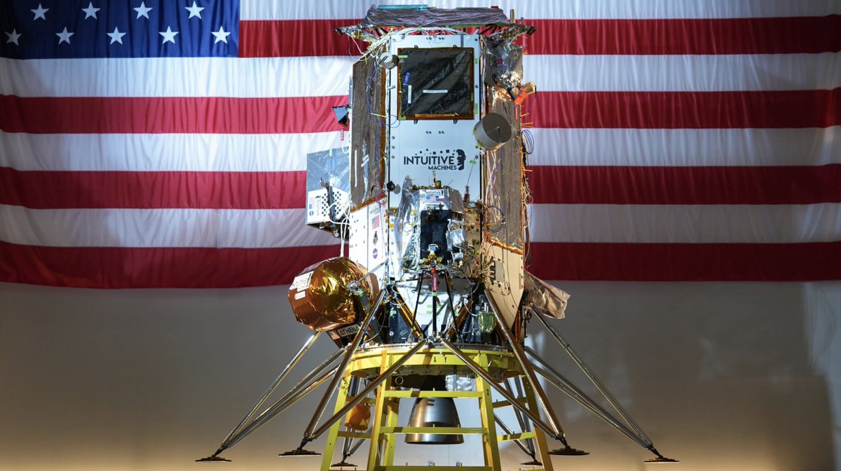 NASAArtemis's tweet photo. Are you ready for another launch to the Moon?

For the second time, @Int_Machines will launch a lunar lander to deliver @NASA_Technology to the Moon. IM-2 will launch from @NASAKennedy aboard a SpaceX Falcon 9 rocket no earlier than late February. https://t.co/M6Xx4ugZFV https://t.co/l0uEY8uwDv