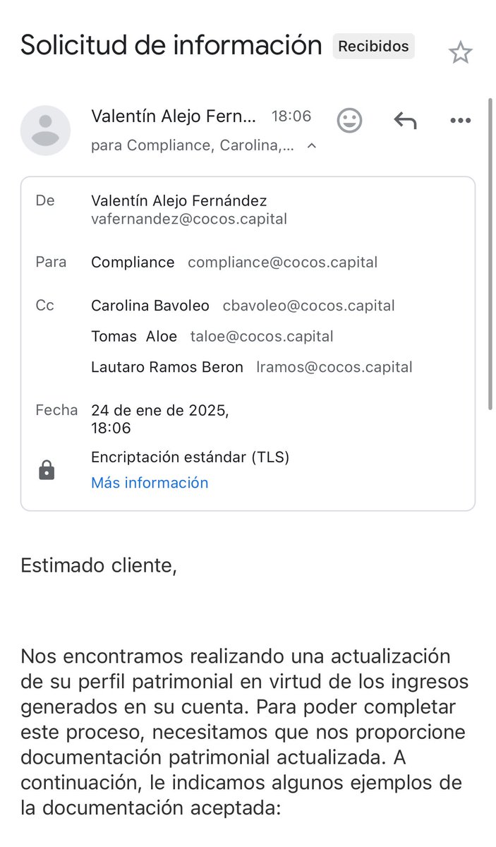 chairo88's tweet photo. @arielsbdar Ariel, este mail es real o es phishing? https://t.co/AWAEkXRziU