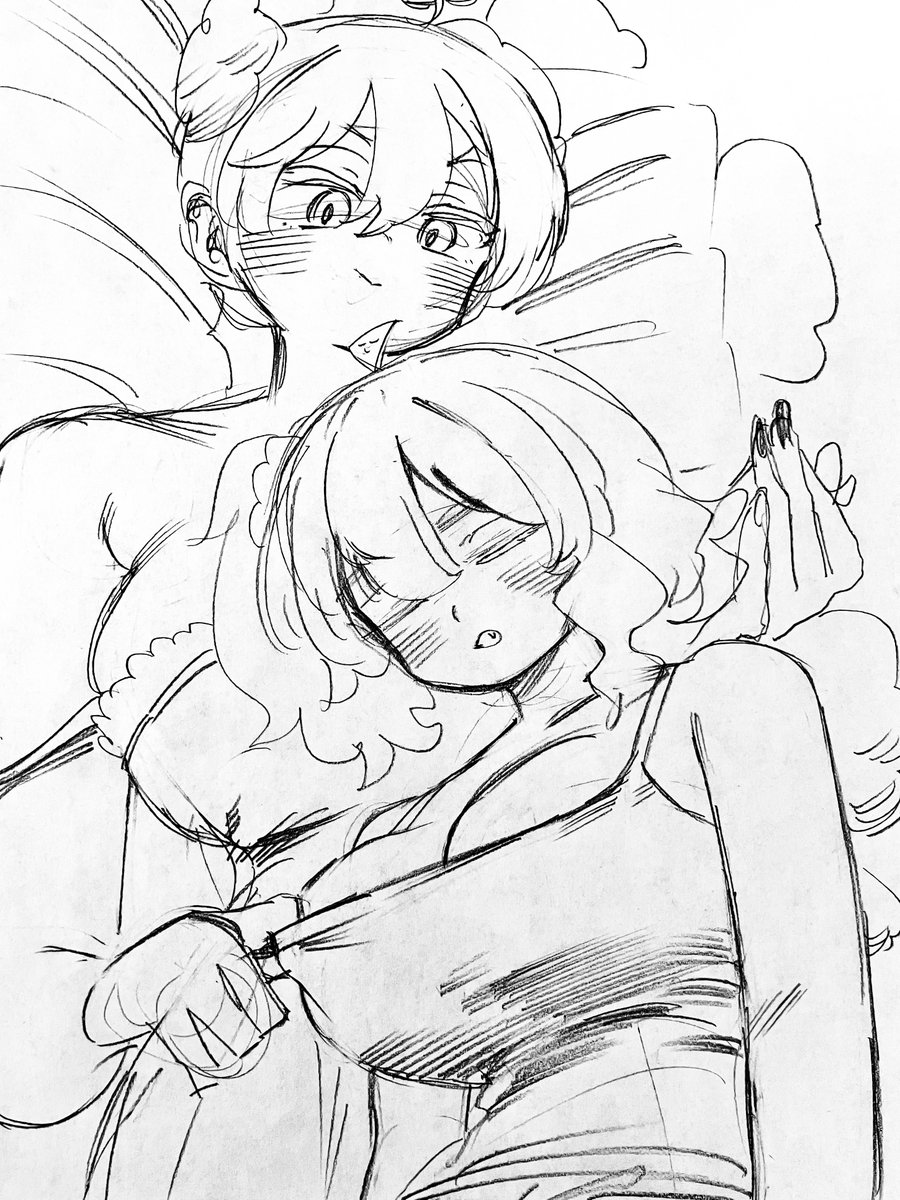 デジタル絵描きのアナログ絵からしか得られない栄養がある(はず)。 