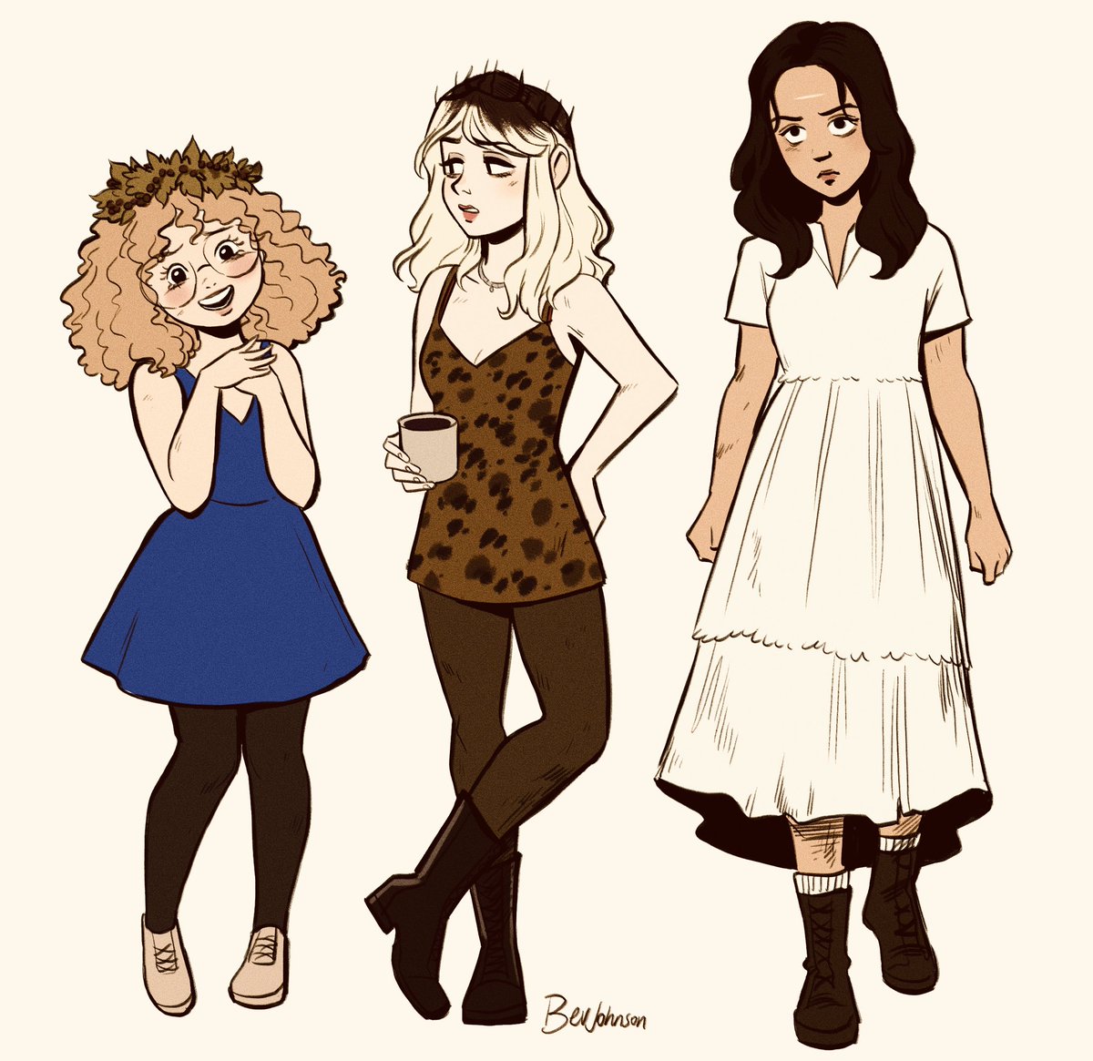 「 」|Bev Johnson 🌸のイラスト